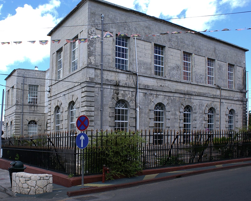 Antigua National Museum with Domuv single-hung windows