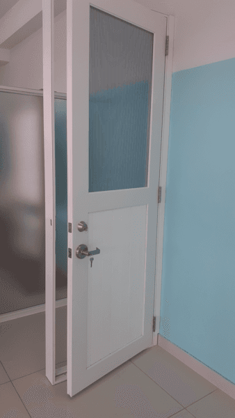Domus High Security swing-view door